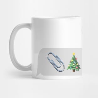 Paperclip Christmas Mug